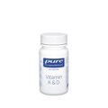 PURE ENCAPSULATIONS Vitamin K &amp; D Kapseln