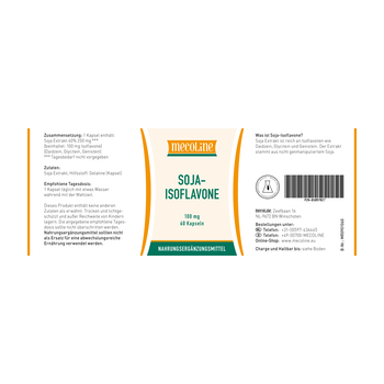 SOJA ISOFLAVONE 100 mg Kapseln