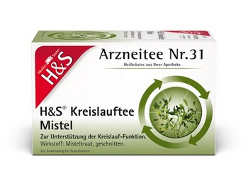 H&S Kreislauftee Mistel Filterbeutel