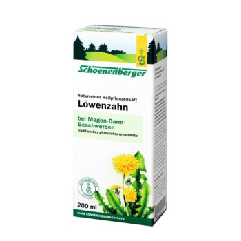 LÖWENZAHN SAFT Schoenenberger Heilpflanz.Säfte