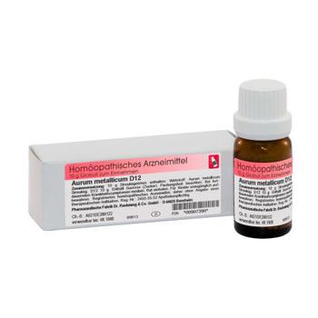 AURUM METALLICUM D 12 Globuli