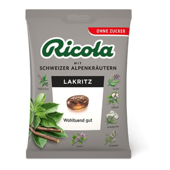 RICOLA o.Z.Beutel Lakritz Bonbons