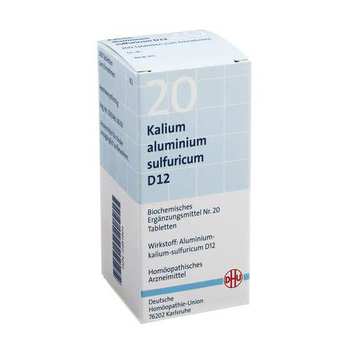 BIOCHEMIE DHU 20 Kalium alum.sulfur.D 12 Tabletten