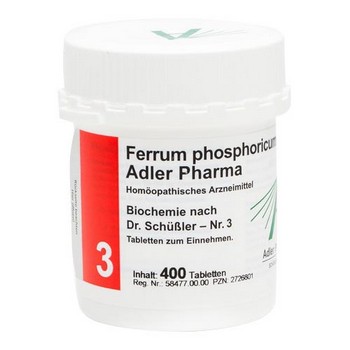 BIOCHEMIE Adler 3 Ferrum phosphoricum D 12 Tabl.