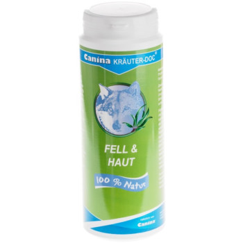 CANINA Kräuter-Doc Fell&Haut Pulver vet.