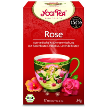 YOGI TEA Rose Bio Filterbeutel