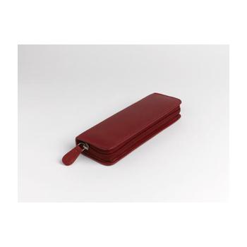 TASCHENAPOTHEKE 30er Leder f.1,5g Gläser rot