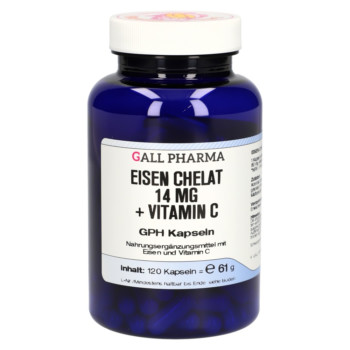 EISEN CHELAT 14 mg+Vitamin C GPH Kapseln