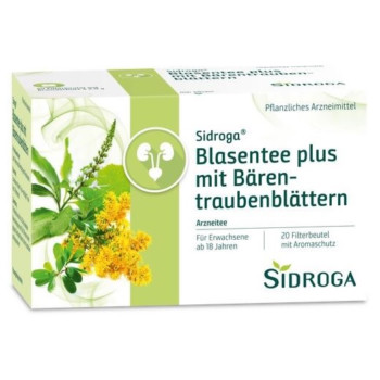 SIDROGA Blasentee plus mit Bärentraubenblättern