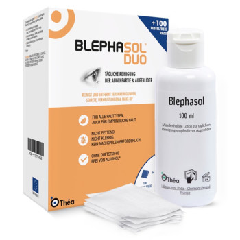 BLEPHASOL Duo 100 ml Lotion+100 Reinigungspads
