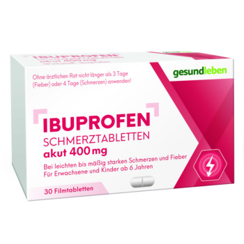 IBUPROFEN Schmerztabletten 400 mg Filmtabletten