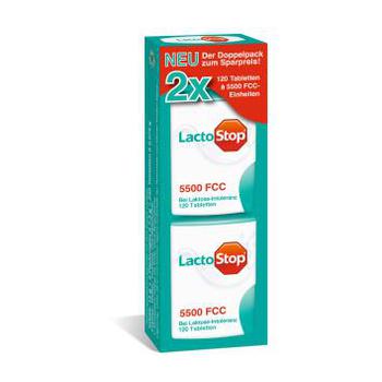 LACTOSTOP 5.500 FCC Tabletten Klickspender Dop.Pa.