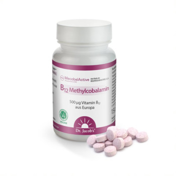 B12 METHYLCOBALAMIN MecobalActive Dr.Jacob's Lut.