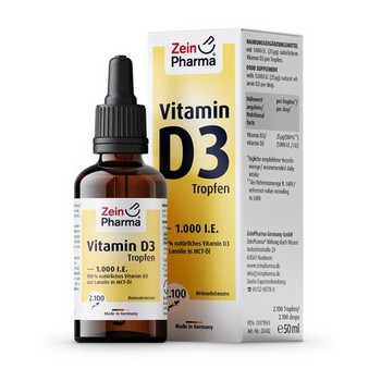 VITAMIN D3 TROPFEN 1.000 I.E. 2100 Trop.ZeinPharma