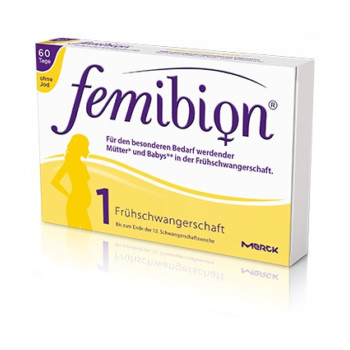 FEMIBION 1 Kinderwunsch+Frühschwangers.o.Jod Tabl.