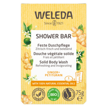 WELEDA feste Duschpflege Ginger+Petitgrain