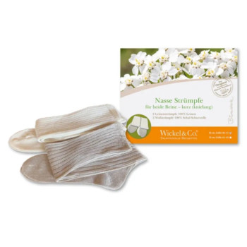 NASSE Strümpfe Gr.38-41 50cm 2xLeinen 2xBW