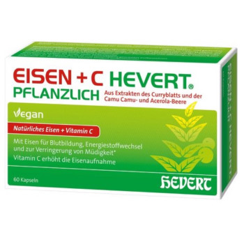 EISEN+C Hevert pflanzlich Kapseln