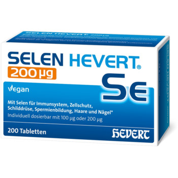SELEN HEVERT 200 μg Tabletten
