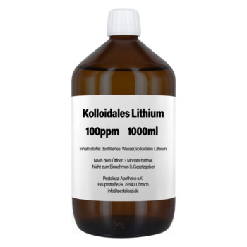 Kolloidales Lithium 100ppm