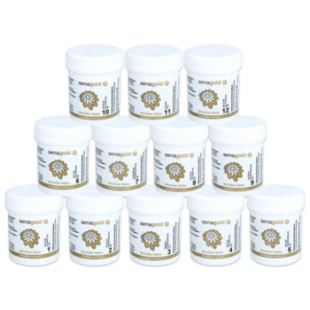 Schüssler Salze Set Senagold Tabl. Nr. 1- 12, 12x400 St.