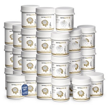 Schüssler Salze Set Tabl. (senagold) Nr. 1-27, 27x400 St