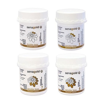 Schüssler Salze Gelenke-Kur mit 2,3,7,8 (4x400)