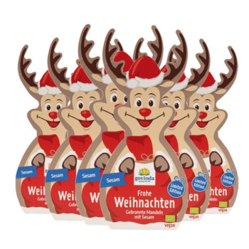 Govinda Rudi Rentier Sesam-Mandeln