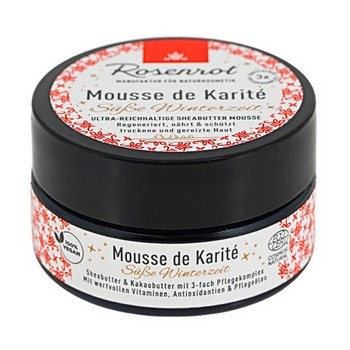 Rosenrot Mousse Süße Winterzeit