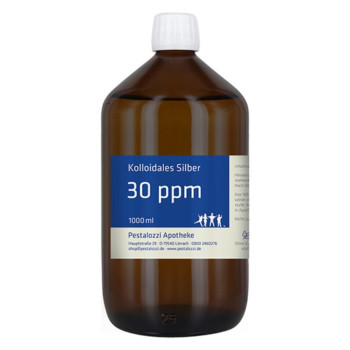 Kolloidales Silber (Silberwasser) 30 ppm