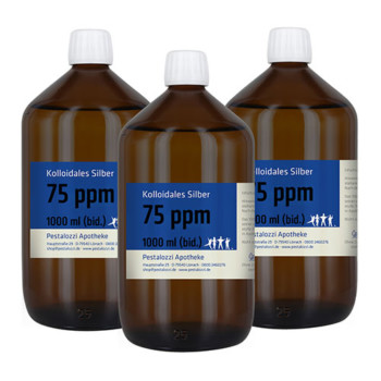 Kolloidales Silber bidest. (Silberwasser) 75 ppm