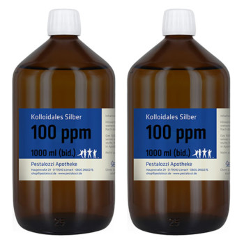 Kolloidales Silber bidest. (Silberwasser) 100 ppm